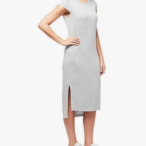 NWT Jessica Simpson Grey Brees midi tshirt dress